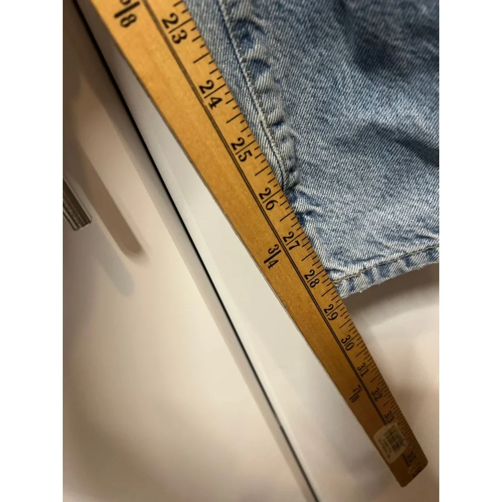 Lucky‎ Brand Vintage Straight Leg Jeans Light Wash High Rise Denim Size 12/31